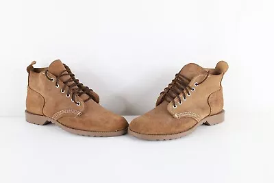 Vintage 70s Streetwear Mens 11 D Distressed Suede Leather Chukka Boots AS IS USA • $62.95