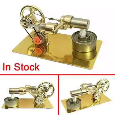 Mini Stirling Engine Steam Physics Experiment Science Generator DIY Model Toys • $33.65