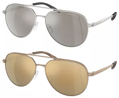 Michael Kors Highlands Men's Aviator Sunglasses W/ Mirror Lens - MK1142 • $46.99