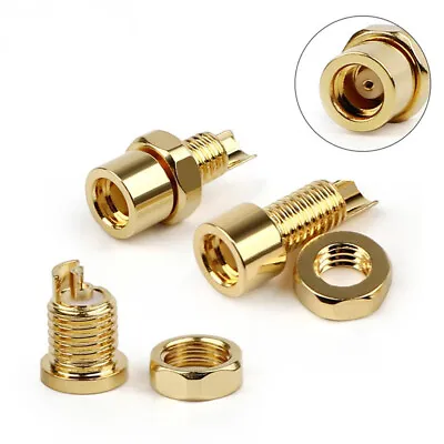 1× MMCX Female Solder Wire Connector PCB Mount Pin IE800 DIY Audio Plug Adapter • $1.69