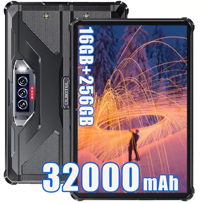 OUKITEL RT7-Waterproof Tablet 32000mAh Android Rugged Tablet 16GB+256GB T-Mobile • $289.99