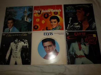 Lot Of 6 - Elvis Presley LP's - Very Good + • $32