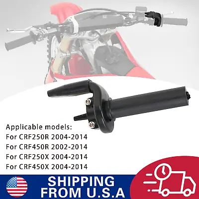 Dirt Bike Throttle Tube Assembly For CRF250R CRF450X 2004-2014 CRF450R 2002-2014 • $15.99