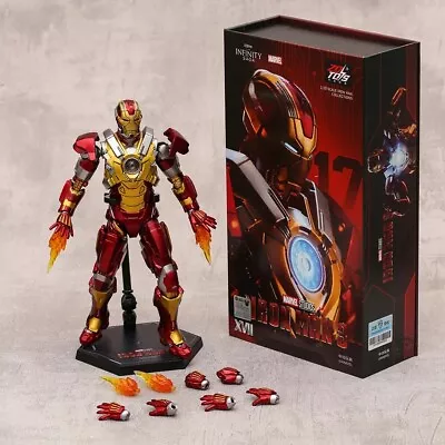 ZD Original Iron Man MK17 MARK XVII Super Hero Comic Action Figure NEW • $34.99