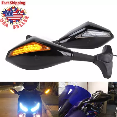 For Kawasaki Ninja 650r 500r 250r 636 2x Motorcycle Led Turn Signal Mirrors New • $28.63