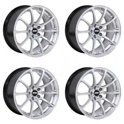 19x8.5 VMR V701 5x112 35 Hyper Silver Wheels Rims Set(4) 57.1 • $1220