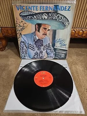 Vicente Fernandez Motivos Del Alma LP VINYL 🔥 CBS Colombia 1987 RARE - VG++ • $27.99