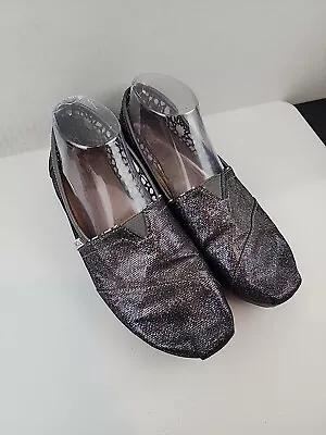 Toms Women's Size 8.5W Gray/Multi Glitter  Shoes. • $14.99