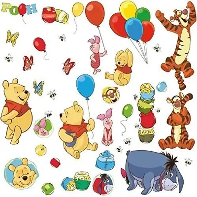 RoomMates RMK1498SCS Winnie The Pooh And Friends Peel And Stick Wall Decals • $15.95