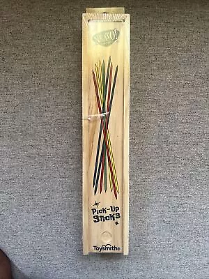 1 Set Of New Wood Pick Up Sticks With Wooden Box Pick-up Mikado Spiel Game • $5.75