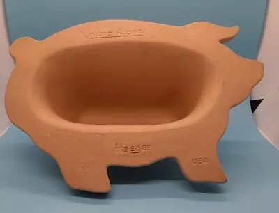  Haeger Natural Stone Premium Bacon Cooker Pig Shaped • $10.40