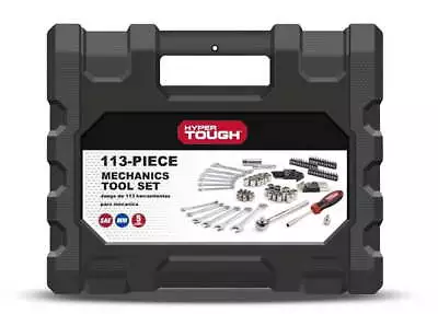 113 Piece 1/4 And 3/8 Inch Drive SAE Mechanics Tool Set New Condition • $18.89