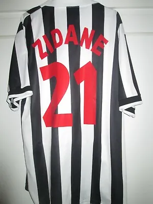 Juventus 1999-2000 Zidane 10 Home Football Shirt XL  /30058 • £206.99