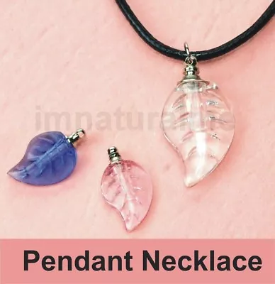 $9.30 • Buy Aroma Pendant Leaf Shape Diffuser Necklace Aromatherapy Essential Oil