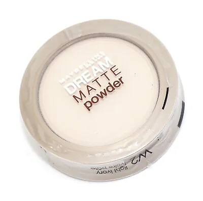 $15.98 • Buy Maybelline Dream Matte Powder Air-Soft Matte Perfection ~W2 Light Ivory~ [NWOB]