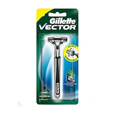 Gillette Vector Plus Manual Shaving Razor 1 Pc • $18.57