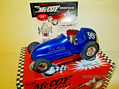 Vintage Nylint Real McCoy Red Head Tether Toy Midget Line Control Race Car Mint • $140