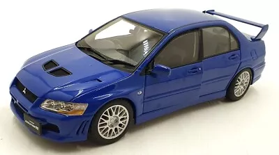 Autoart 1/18 Scale Diecast DC8224M - Mitsubishi Lancer Evolution VII - Blue • $278.99