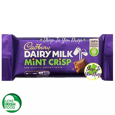 IRISH CADBURY CHOCOLATE Dairy Milk Ireland Birthday Present Christmas Gift ☘️ • £3.95