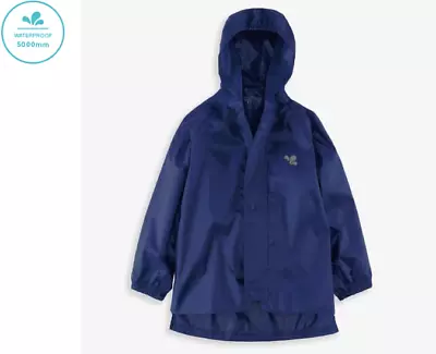 Muddy Puddles Originals Waterproof Jacket Raincoat Cagoule - Blue - Unisex  • £9.99