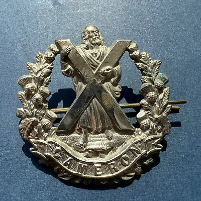 Cameron Highlanders Cap Badge. • £8.50