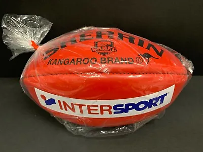 AFL SHERRIN KANGAROO BRAND LEATHER FOOTBALL SANFL Intersport  Logo   • $189.95