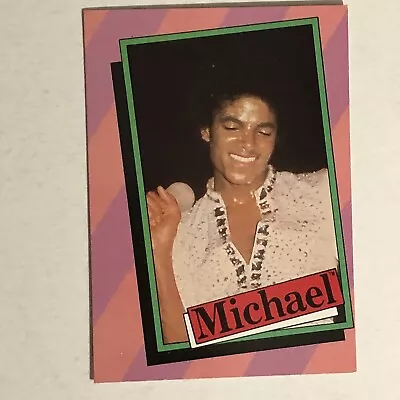 Michael Jackson Trading Card 1984 #3 • $2.38