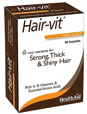 HealthAid Hair-Vit - 90 Capsules • £27.99