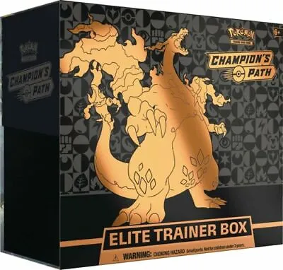 $109.95 • Buy Pokemon English Champion's Path Elite Trainer Box SEALED!