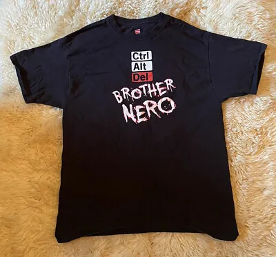 Vintage WWE Matt Hardy Brother Nero T-shirt Sz Men’s Large L Ctrl Alt Delete • $9.99