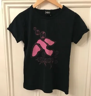 £4.40 • Buy Ladies Size 12 Hooch Black/Pink T Shirt