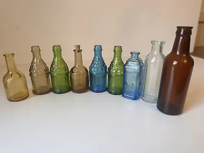 Wheaton Miniature Glass Bottles And Others Lot Of 9 • $19