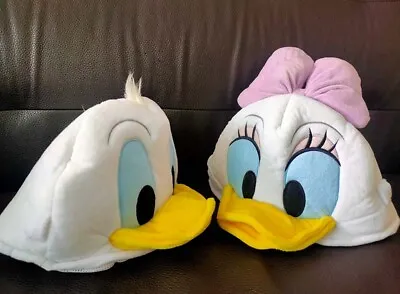 NEW Disney Store Daisy Duck  Donald Duck Costume Hat Cap Plush Cosplay • $11.52