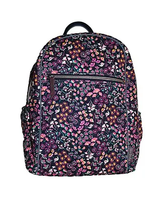 Vera Bradley Quilted Petite Garden Backpack VBYou Black/multicolored • $84.50