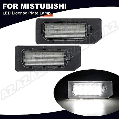 2X Full White LED License Plate Light Kit For 2011-20 Mistubishi Outlander Sport • $12.95