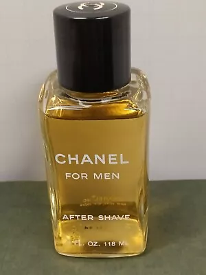 VINTAGE  CHANEL  For Men AFTER SHAVE 4 OZ / 118 ML FULL • $175