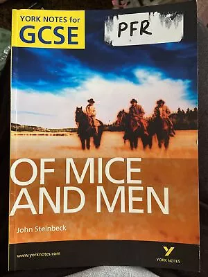 York Notes For Gcse Of Mice And Men • £5