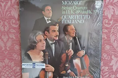 Mozart String Quartets K499 & K575 QUARTETTO ITALIANO (Vinyl LP Play-tested EX) • $13.99