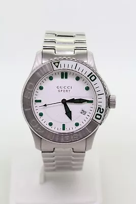 Gucci Sport 126.2 Stainless Steel Men's Wristwatch • $280