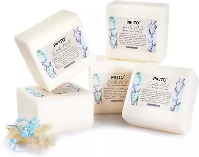 Pifito Goats Milk Melt And Pour Soap Base 5 Lb ¦ Bulk Premium 100% Natural Soap • $45.48