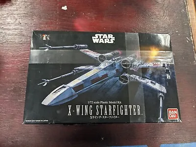 X-Wing Starfighter Plastic Model Kit  1/72 Bandai Star Wars 2017 • $25.49