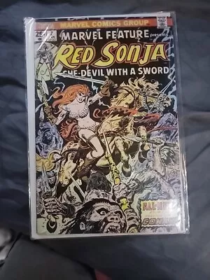 MARVEL FEATURE RED SONJA NM Comic Run 1 (Framed) 2 3 4 5 In Bags W/boards • $5