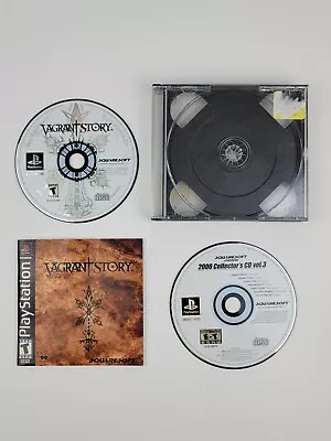 $125.99 • Buy Vagrant Story (Sony PlayStation PS1) 2 Discs & Manual W/ Reg. Card  -No OG Case