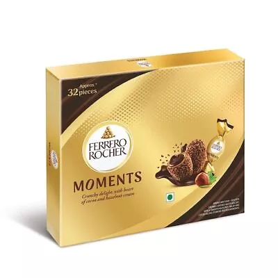 Ferrero Rocher Moments 32 Pralines Pcs 185.6gm Premium • $59.91