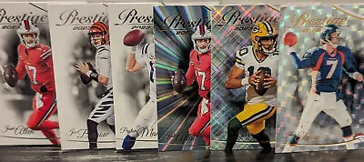 2023 Panini Prestige NFL Football Cards #1 - 150 Base And Parallels - Free Ship • $1.10