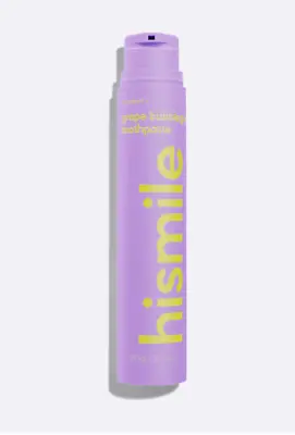Hismile Grape Bubblegum Tooth Whitening Toothpaste Genuine Authorised Seller • $12.66