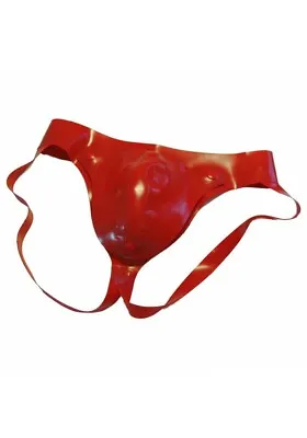 Rubber Codpiece Jockstrap Premium Thick Red Rubber • £40