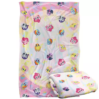 My Little Pony Head Emoji Pattern Silky Touch Super Soft Throw Blanket • $44.99