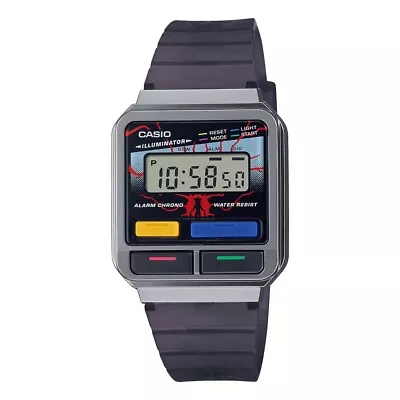 Casio Men's A120WEST-1A Black Stranger Things Vintage Watch Timepiece Active ... • $83.99