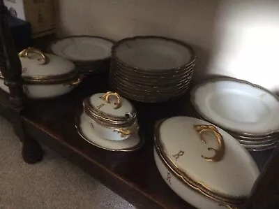 Limoges Part Dinner Service • £175